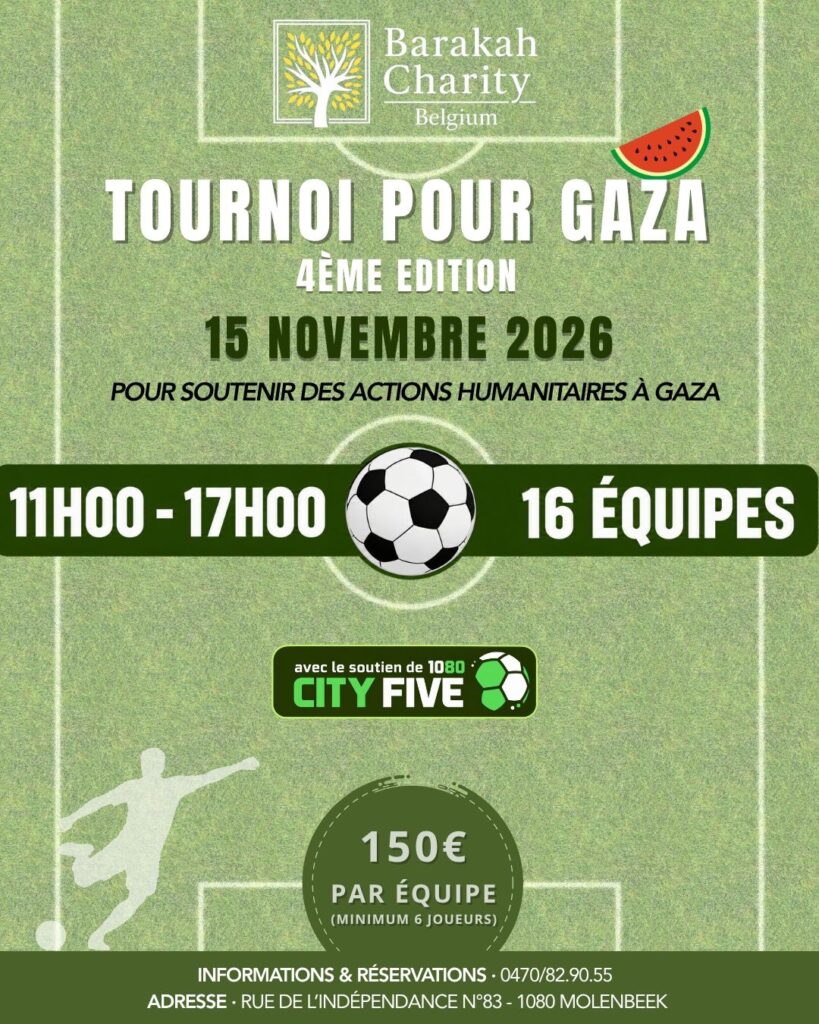 Tournoi de Football pour Gaza 🇵🇸 - 4e Édition